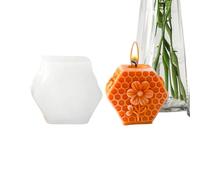 Silicone Mould for Candles in the Shape of a Beehive, Easy Release Reusable | Silicone Mould for D Candles, for Home, School, Study, Meeting, Party, Children, Adults, Professionals, Boys Raga