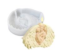 Silicone Mould for Candles - Mould for Scented Candles, Decorative Angels for Resin Crafts Home and Table Decorations