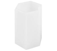 Silicone Mould for Cube Candles, Casting Mould DIY 5,7x5,2x8,8 CM (5.7x5.2x8.8 cm)