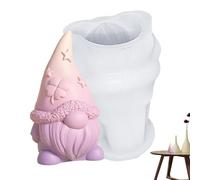 Silicone Mould for Easter Gnomes - 3D Christmas Cougie Moulds | Resin Destiny Easter Gnomes Creative Reusable Flexible Soap Mold