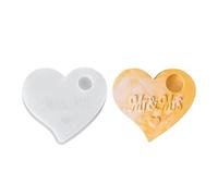 Silicone Mould For Heart Shape Candle Holder,Molds for Making Jewelry Trays and Candle Holders - Shape for Small Objects Container for Arts and Crafts Projects