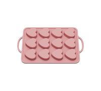 Silicone Mould for Mousse - Non-Stick Baking Tool for the Kitchen | 12 Love Heart Chocolate Mould - for Holidays Birthday Home Kitchen Valentine's Day Christmas