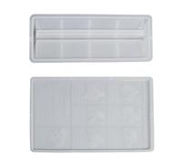 Silicone Mould for Resin Casting - Hand Wash Sign Casting Molds, Chinese and English, Seven Step Instructions for Hand Washing Method