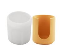 Silicone Mould for Resin Flower Pots, Non-stick Mould | Reusable Flower Pot Moulds, for DIY at Home Concrete Candle Holder Cement Plaster Storage