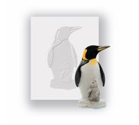 Silicone Mould - King Penguin - Food Safe