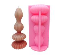 Silicone Mould Line Banged Mould Epoxy Resin Candle Plasters for Desktop Table Decorations Line Balls