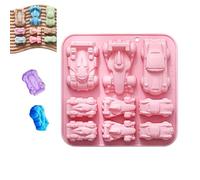 Silicone Mould, Reusable Flexible Mould for Sweets in the Shape of a Racing Car - For Epoxy Resin Chocolate Dessert Soap Ice Candle Beginners and Professionists