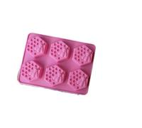Silicone Moulds 3D Bee Honeycomb Silicone Soap Mold DIY Square Oval Making Supplies Handmade Chocolate Cake Baking Tools