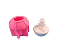 Silicone Moulds Animal Candlesticks Resins Molds Frog Candle Holder Castings Mould DIY Concrete Clay Molds Decorations
