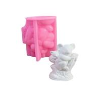 Silicone Moulds Animal Molds Ornament Molds Koala with Baby Epoxy Resin Soap Plasters Castings Koala Silicone Ornament Plasters Animal Casting