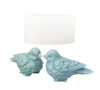 Silicone Moulds Candle Bird, Casting Mould Bird, Silicone Christmas, Silicone Mould Bird, Little Silicone Moulds, Casting Moulds, Bird Candle Holder, Christmas Moulds for Plaster Casting