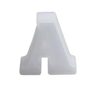 Silicone Moulds Casting Moulds, Silicone Mould Letters Large, DIY Silicone Casting Mould, Plaster Moulds for Casting, Epoxy Resin Moulds Letters (A)