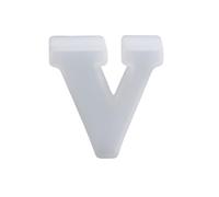 Silicone Moulds Casting Moulds, Silicone Mould Letters Large, DIY Silicone Casting Mould, Plaster Moulds for Casting, Epoxy Resin Moulds Letters (V)