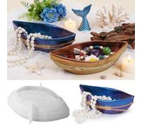 Silicone Moulds Casting Moulds Summer Ship Mould Small Casting Moulds, Candle Moulds Silicone Maritime Boat, Casting Mould Candle Holder Ship for Casting Moulds Jewellery Plate Casting Mould Candle
