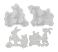 Silicone Moulds Easter Silicone Mould Easter Bunny with Flowers Egg, Silicone Mould Easter Bunny, Casting Moulds Silicone, Casting Mould Rabbit, Casting Mould Rabbit, Plaster Moulds for Casting