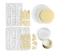 Silicone Moulds - Epoxy Resin Casting Moulds, Reusable Silicone Moulds Crafts | This Mould is Common for Soap, Candles, Ornament Making and Home Decoration Project