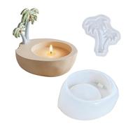 Silicone Moulds for Epoxy Resin, Easy Release Craft Supplies, Epoxy Resin Casting Mould for Making Candle Holders - For Jewellery Bowl, Storage Container, Home Decoration, Art Projects