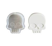 Silicone Moulds for Halloween - Halloween Mould for Craft Candles, Decorative Mould for Plaster Dolls for Home Car Clay Scented Pearls Cupcake Party Decorations Dessert Pe