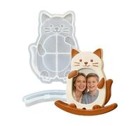 Silicone Moulds for Resin - Dog and Cat Motifs Easy Release Reusable Craft Tools - Resin Casting Moulds Animals Photo Frame Moulds | For Home Decoration Party Gifts Art Projects Office