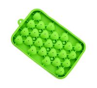 Silicone Moulds, Heart-Shaped Reusable Food | Tray with Lid for Cocktails, Coffee, Appetizers, Drinks, Camping, Chocolate, Sweets, Fruits