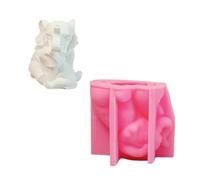 Silicone Moulds Mother and Children Elephant Jewellery Moulds Epoxy Resin Moulds Plaster Casting Candle Mother and Children Elephant Silicone Ornament Cast Plaster Plaster
