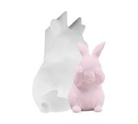 Silicone Moulds - Small Easter Bunny Mould, Reliable Silicone Figure Mould, Compact, Non-Stick Tray for Chocolate and Candy Making, Small Size, Easter Crafts and Baking