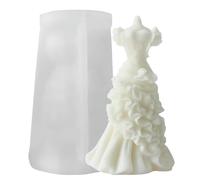 Silicone Moulds Wedding Dress Molds Princess Dresses Plasters Moulds Epoxy Resin Wedding Dress Silicone Ornament Epoxy Resin