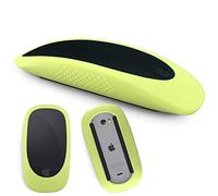 Silicone Mouse Cover for Apple Magic Mouse I&II, iMac Mouse Cover Case Apple Mouse 2 Skin,Anti-Drop Mouse Glove(Glow Green)