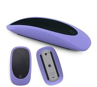Silicone Mouse Cover for Apple Magic Mouse I&II, iMac Mouse Cover Case Apple Mouse 2 Skin,Anti-Drop Mouse Glove(Lavender Grey)