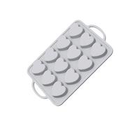 Silicone Mousse Mold - 12 Cavity Love Heart Baking Tool, Silicone Kitchen Dessert Gear, Apartment Farmhouse Kitchen Unit, Valentine's Day Christmas Holiday Supply, Birthday Celebration Maker