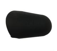 Silicone Mouthpiece Cover Ideal for Alto, Tenor, and Soprano Saxophones (Black)
