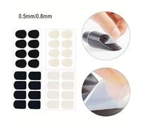 Silicone Mouthpiece Cushions for Saxophones 8Pcs for Alto Sax and Clarinet with Tooth Protection (Transparent color For Saxophone0.8MM)
