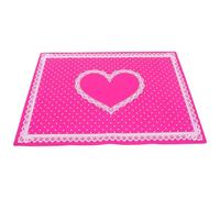 Silicone Nail Art Pad Heart Shape Arm Rest Pad for Manicuring | 40 X 30cm Size, Comfortable and Easy to Use, Professional Nail Art Accessory for Table Use