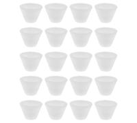 Silicone Nail Drill Dust Proof Cap Pink 20pcs for Manicure Salon | Reusable Cover for Sanding Caps, Less Dust Spread, Safe Use, Modern Chic Style for DIY Artists