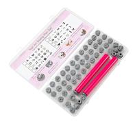Silicone Nail Stamper, 8-Model Stamp Tool, Refillable Transfer Head with Clear Design Base, Ideal for Manicure Women Girls Beginners Home Salon Travel Festive Use