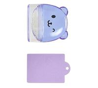 Silicone Nail Stamper Set French Tip Nail Stamp Cute Bear Jelly Stamper With Scraper Nails Art Template Tool For Woman Nail Stamper With Scraper Bear Nails Art Jelly Stamper French Tip Nail Stamp