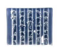 Silicone Nails Art Accessories Molds Bowknot Theme Nails Decorative Mold Silicone Texture for Various Types Manicure Carved Resin Mold