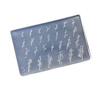 Silicone Nails Art Mold Accessory Molds Flower Theme Nails Decorative Mould Silicone Texture Suitable for Various Types