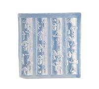 Silicone Nails Art Mold Accessory Molds Food Theme 3D Decorative Mold Silicone Texture Great for Various Types Professional Art Molds