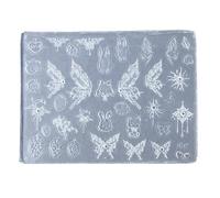Silicone Nails Art Mold Embossing Patterns Nails Decorations Versatile Jewelry Making Tools Handmade Carving Molds Nail Salon Supplies