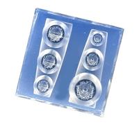 Silicone Nails Art Mold for Handmade Resin with Intricate Embossed Designs Easy Demolding Template Handmade Resin Silicone Mold