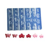 Silicone Nails Art Stamp Mold Flower Stamp Mold for Professional Manicurists and Enthusiasts Jewelry Tool Embellishment Gadgets