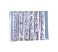 Silicone Nails Embellishment Molds Delicate Shape Small Accessories Crafting Molds Present for Beauty Enthusiasts Silicone Bowknot Nail Mold