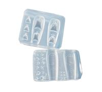 Silicone Nails Embellishment Molds Goldenfish Themed Small Accessory Crafting Suitable for Beauty Enthusiasts Present Silicone Nails Stamping