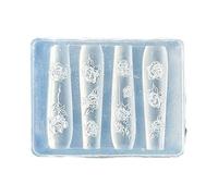 Silicone Nails Molds Nails Sculpting Molds Delicate Decors Moulds Silicone Tools Carving Nail Art Tool