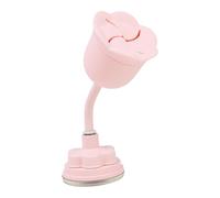 Silicone Nails Polishing Stand with Angled Spill Proof Nails Bottle Holder and Strong Suction Cup for Secure Placement Tilt