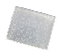 Silicone Nails Stencil 3D Nails Stamping Plate Manicure Embossing Mold for Professional Salon and Home Use Art Tools