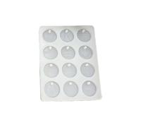 Silicone Name Pendant Mold English Listed Silicone Molds Suitable for Crafting Baking and Soap Making Food Safe Round Mold