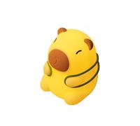 Silicone Night Light,Capybara Shape Portable Nightlight | Novelty Rechargeable Touch 3 Modes Night Lamp for Boys Girls Bedroom Living Room