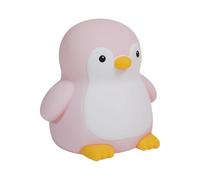 Silicone Night Light - Cute Colorful Penguin Decoration, Nursery Night Light for Bedroom, Bathroom, Winter, Bedside, Desktop, Tabletop, Hallway, Toilet, School, Nightstand, Offices, Easy-to-Use Sof